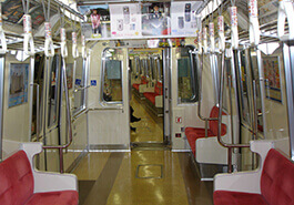 Two constants in Japan: clean trains and stations.
